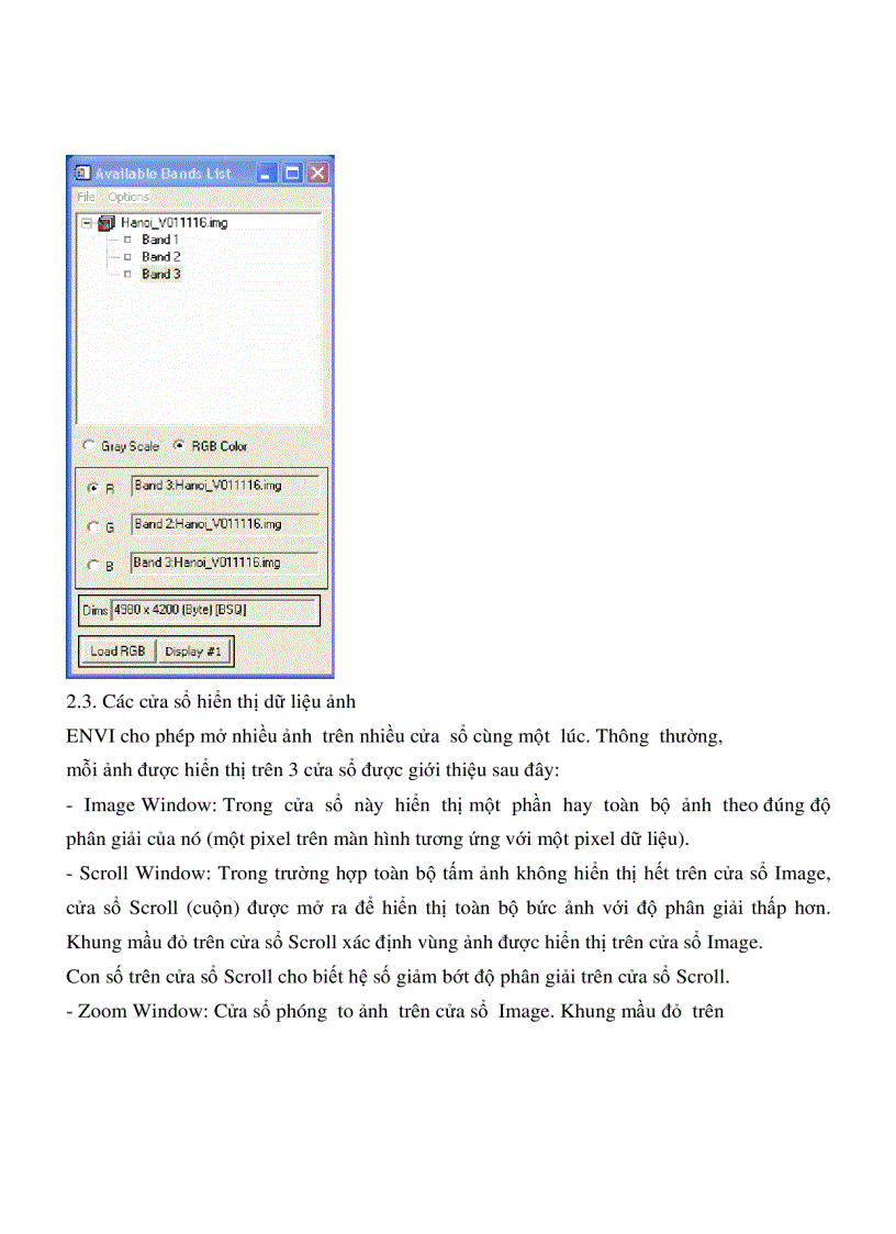 image for page Bài tập lớn viễn thám phần mềm Envi