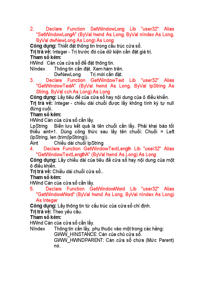 image for page Các hàm API