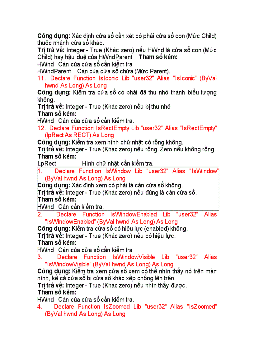 image for page Các hàm API