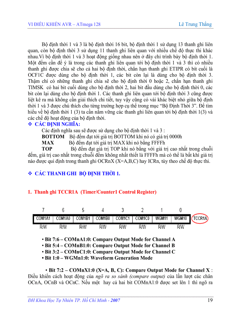image for page Vi điều khiển AVR Atmega128