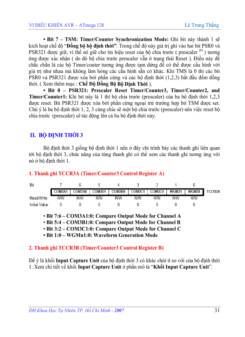 image for page Vi điều khiển AVR Atmega128