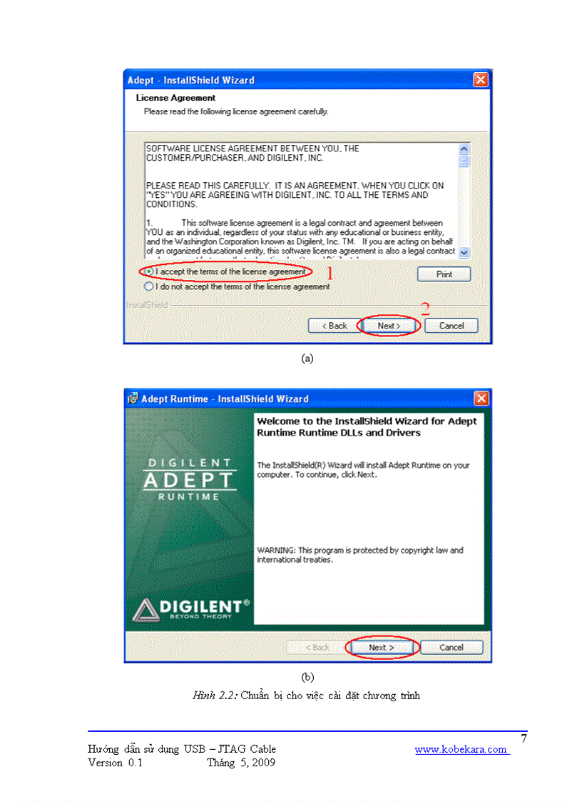 image for page Hướng dẫn sử dụng USB JTAG Cable FPGA Xilinx