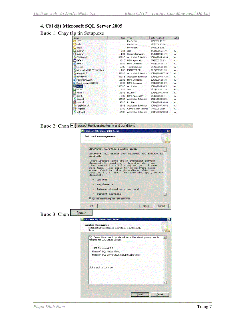 image for page Phát triển n portal dotnetnuke 5 x