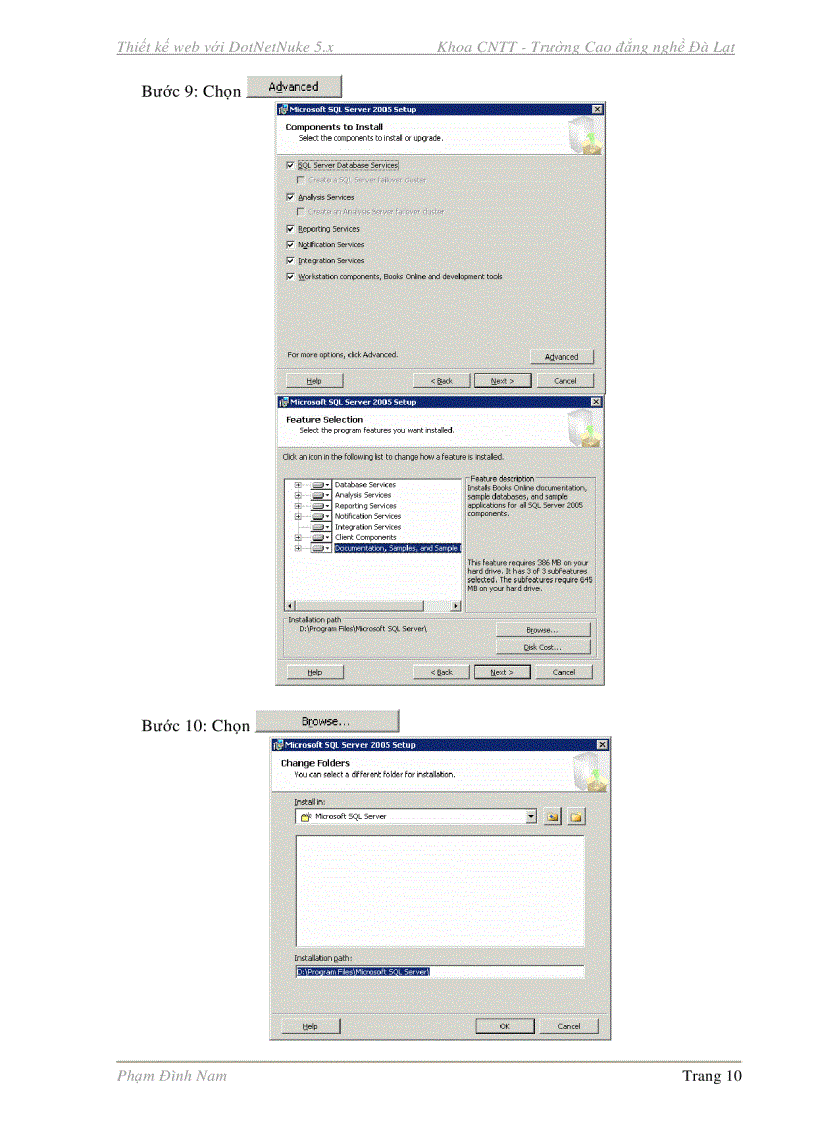 image for page Phát triển n portal dotnetnuke 5 x