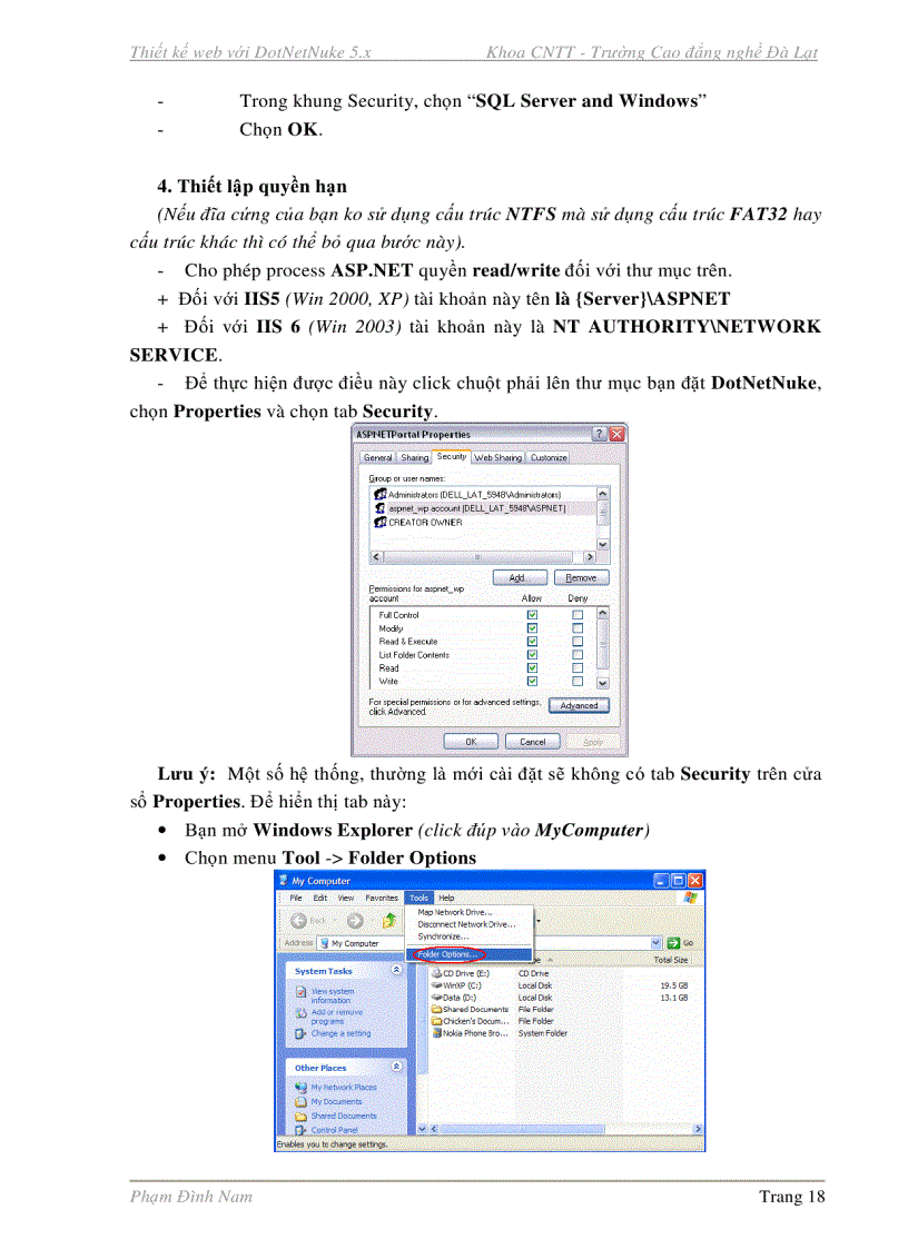 image for page Phát triển n portal dotnetnuke 5 x