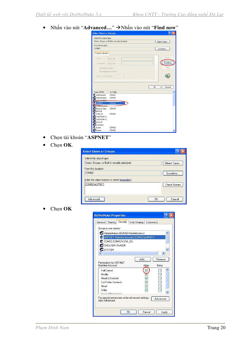 image for page Phát triển n portal dotnetnuke 5 x