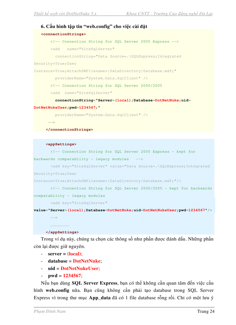 image for page Phát triển n portal dotnetnuke 5 x