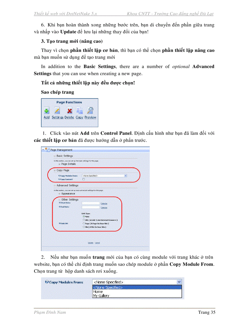 image for page Phát triển n portal dotnetnuke 5 x