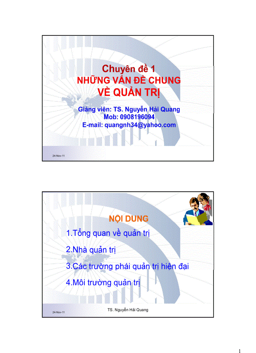 image for page Tài liệu quản trị học đại cương chương trình cao học