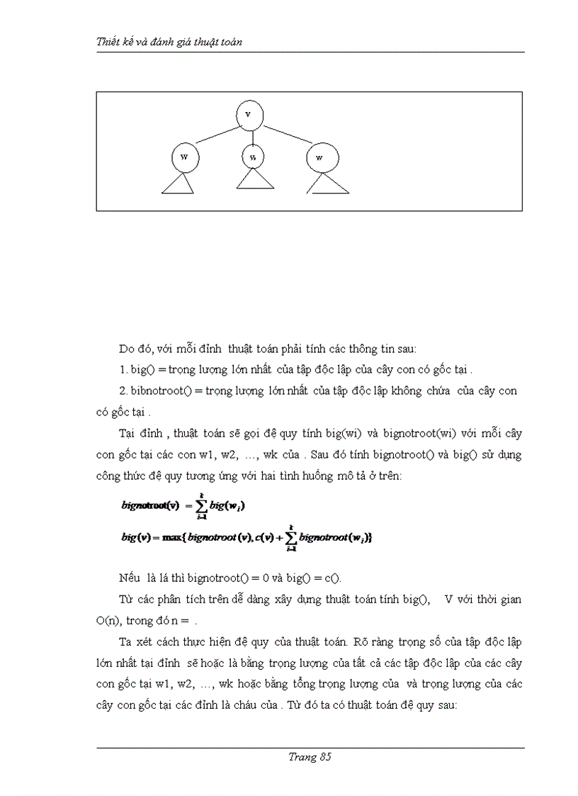 image for page Thiết kế và đánh giá thuật toán