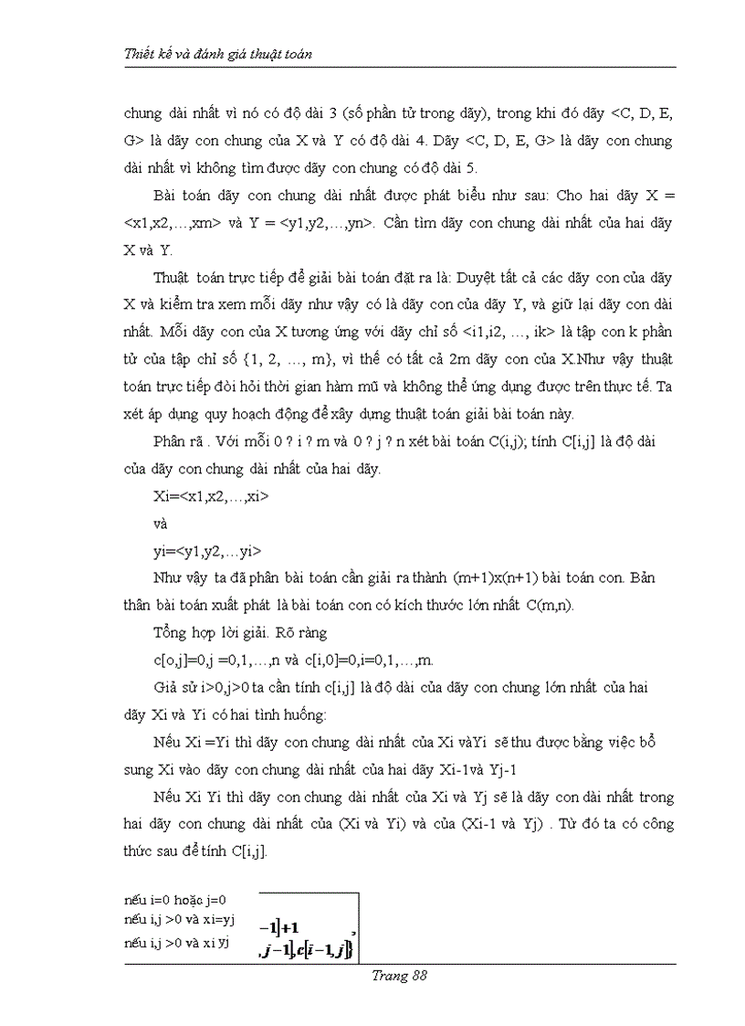 image for page Thiết kế và đánh giá thuật toán