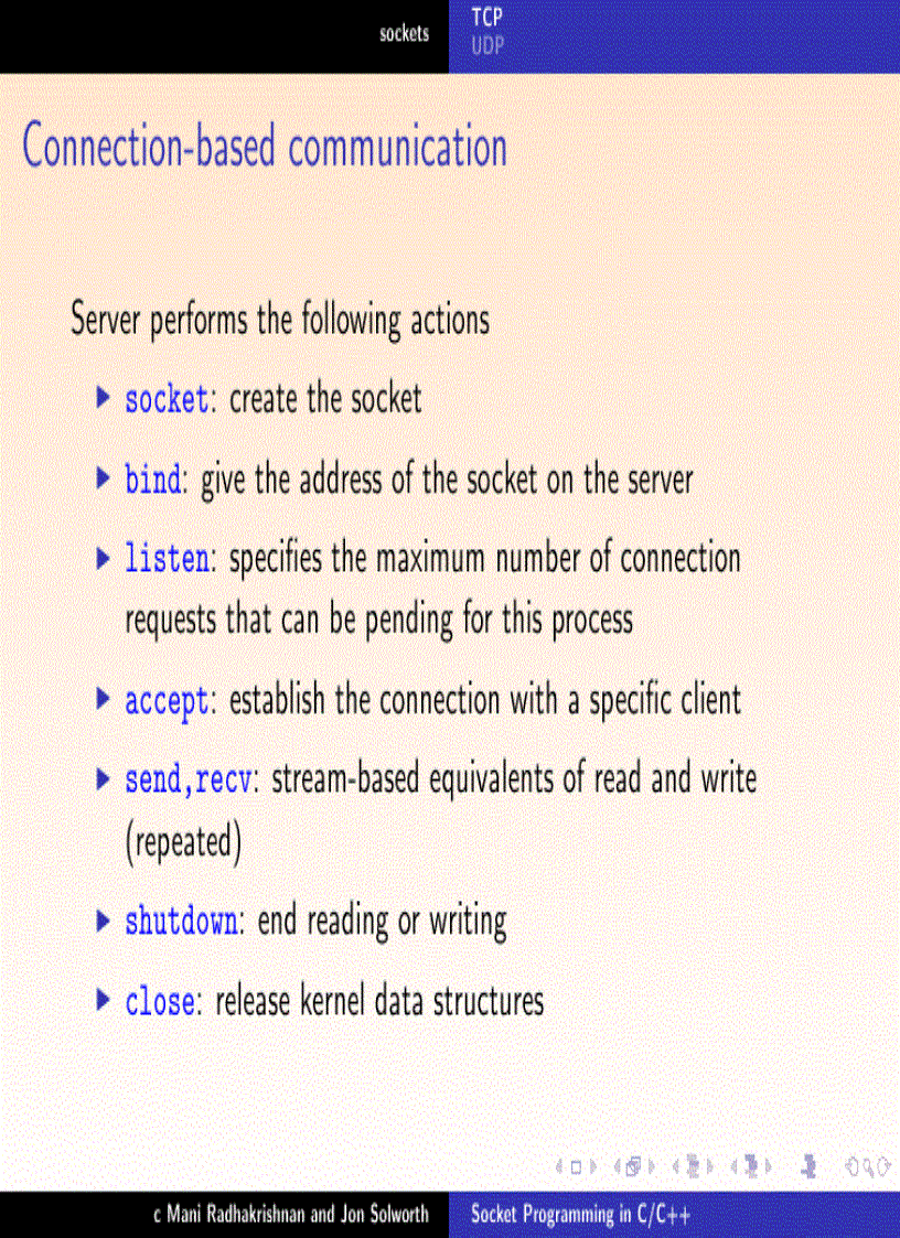 image for page Socket Programming in C C