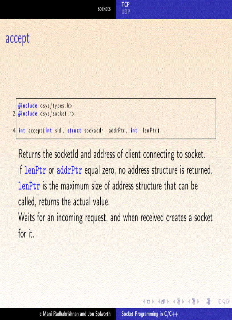 image for page Socket Programming in C C