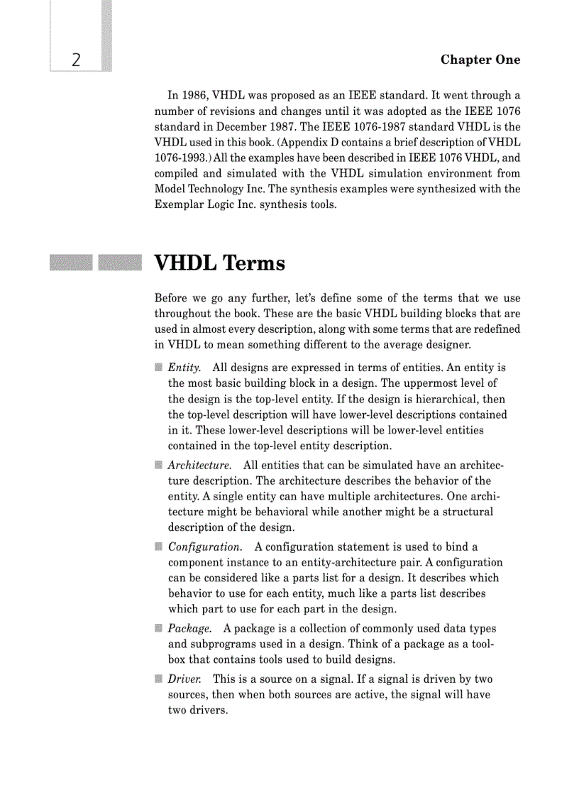 image for page VHDL Programming by Example