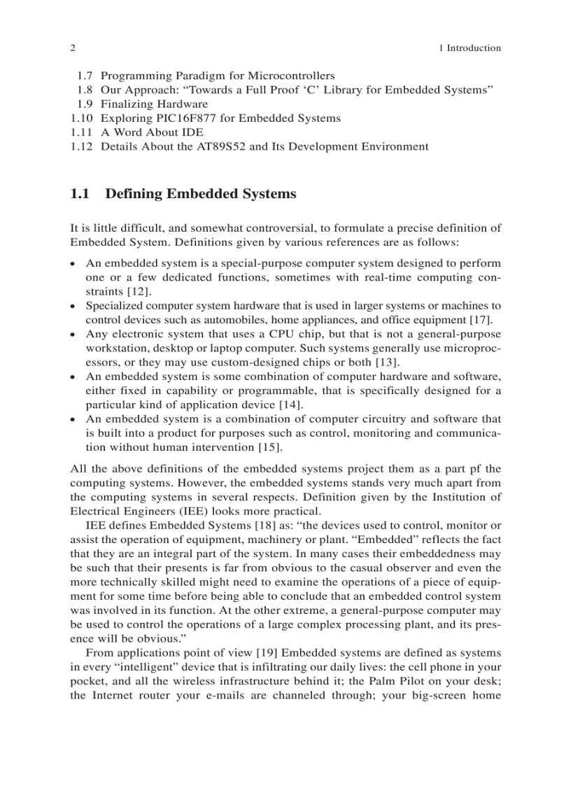 image for page Practical Aspects of Embedded System Design using Microcontrollers