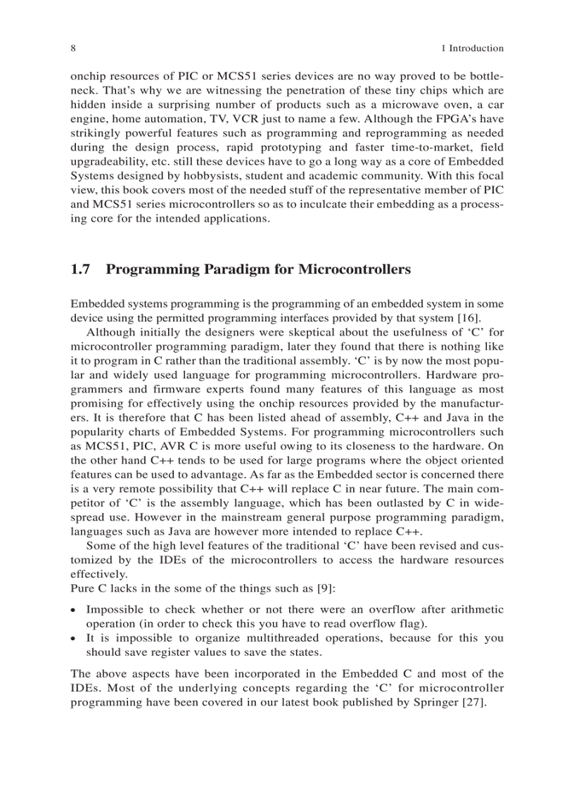 image for page Practical Aspects of Embedded System Design using Microcontrollers