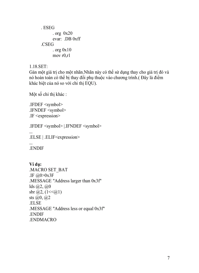 image for page Hướng dẫn lập trình Assembly Cho AVR