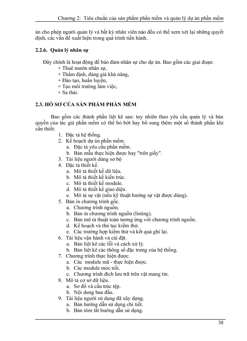 image for page Tiêu chuẩn của sản phẩm phần mềm và quản lý dự án phần mềm 1