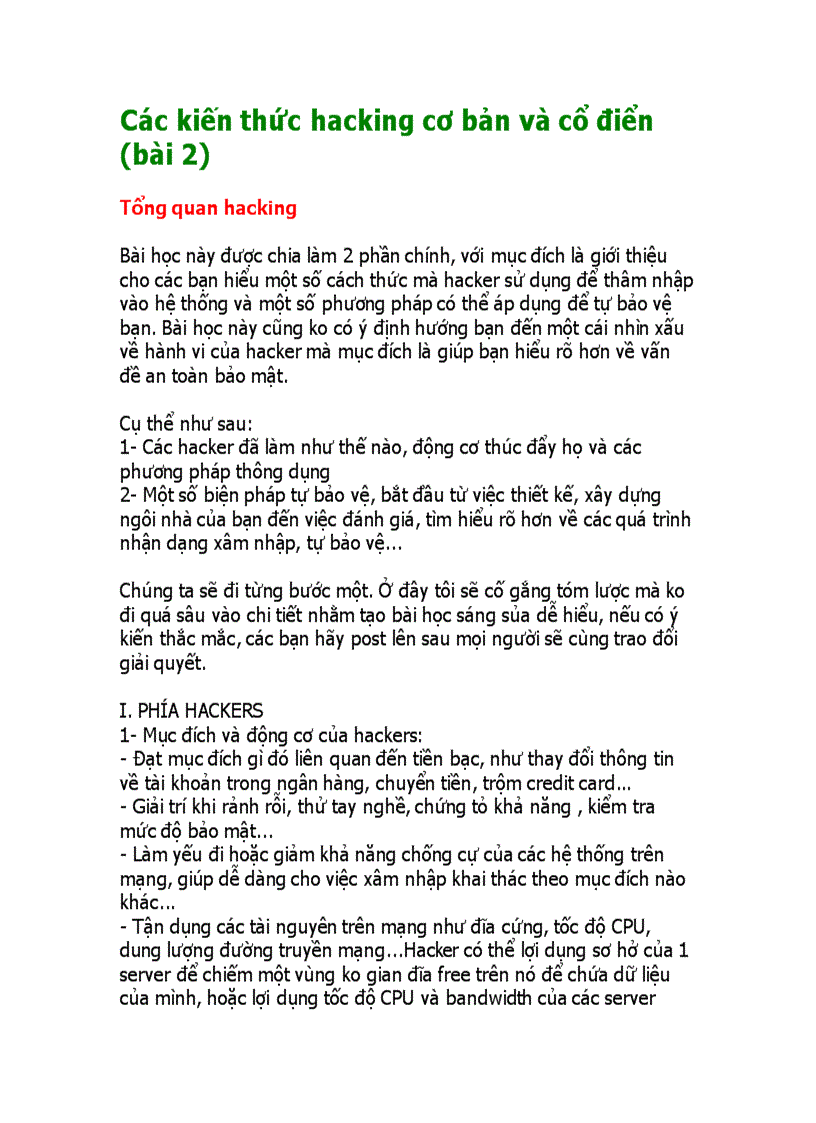 image for page Tổng quan hacking