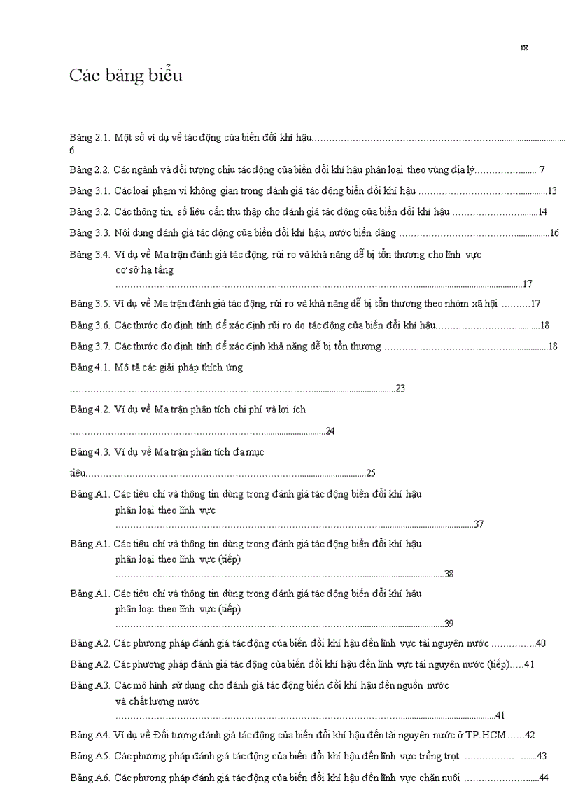 image for page Tài liệu hướng dẫn đánh giá tác động của biến đổi khí hậu và xác định các giải pháp thích ứng