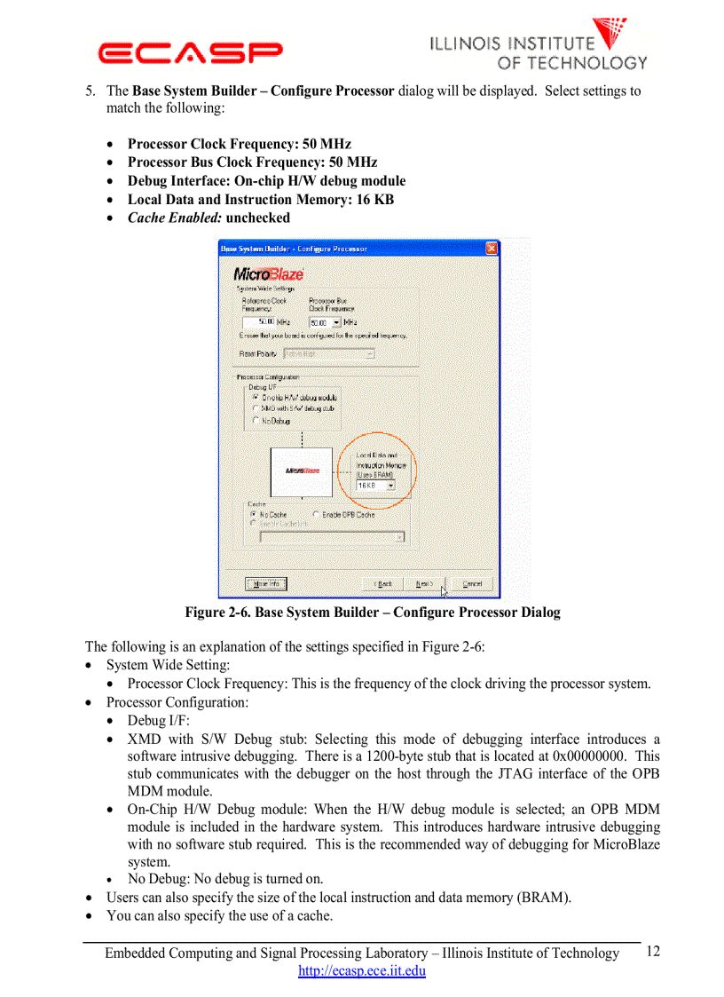image for page MicroBlaze Tutorial Creating a Simple Embedded System and Adding Custom Peripherals Using Xilinx EDK Software Tools