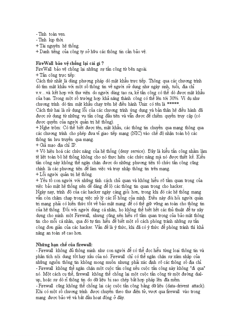image for page Firewall Phân loại Chức năng và cấu tạo