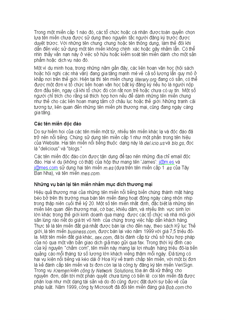 image for page Khái niệm về Domain Name Web Hosting