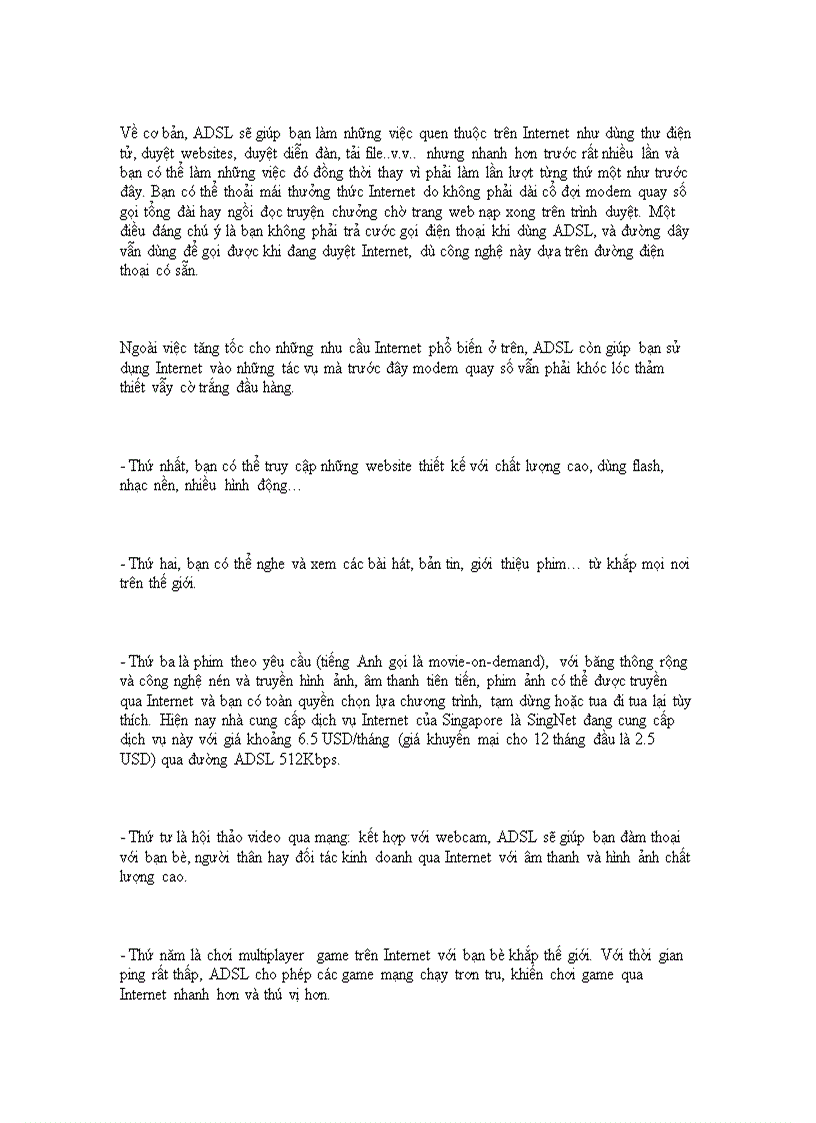 image for page Khái quát một chút về ADSL