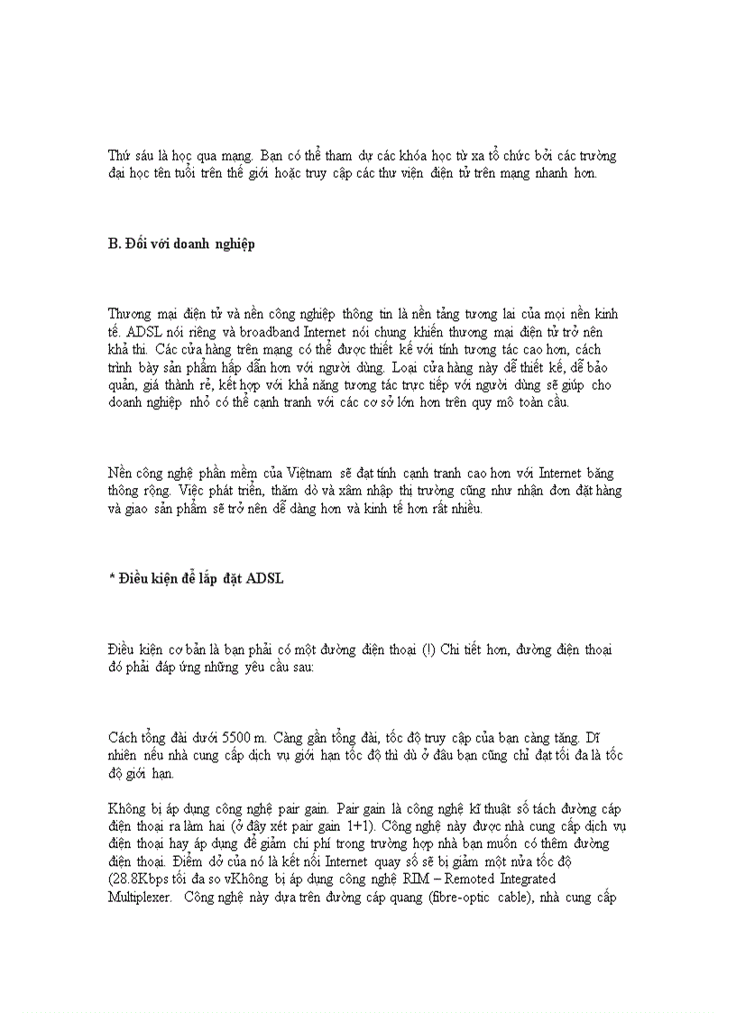 image for page Khái quát một chút về ADSL