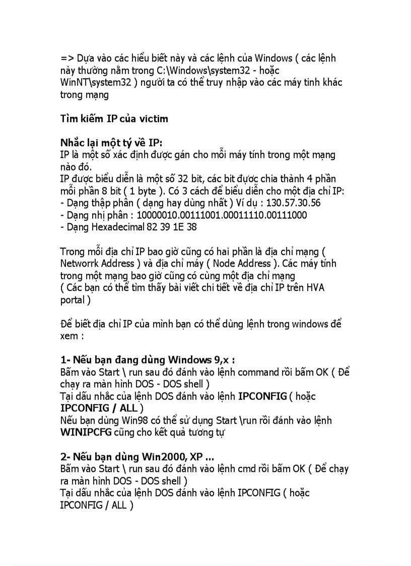 image for page NetBIOS hacking và cách phòng chống phuongdong