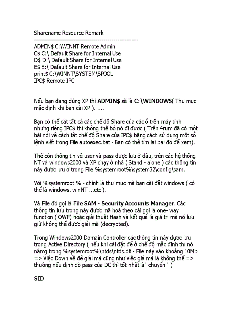 image for page NetBIOS hacking và cách phòng chống phuongdong