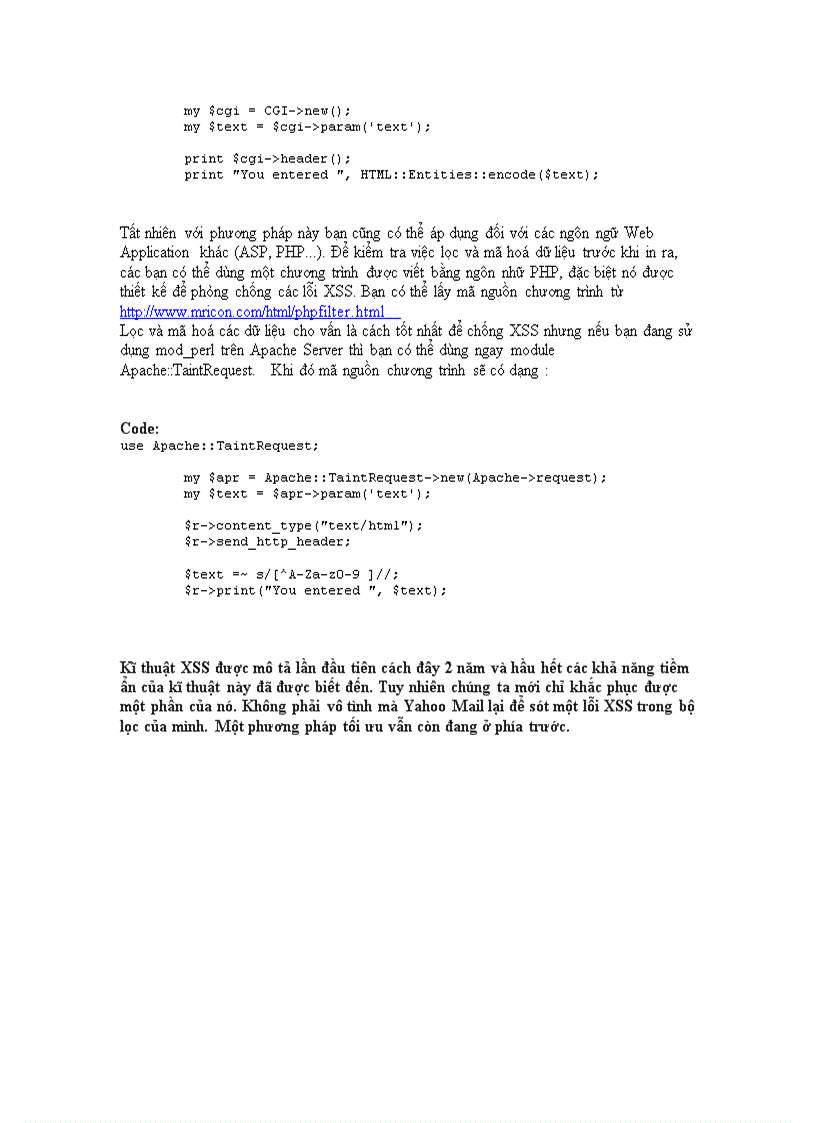 image for page Sơ lược về kĩ thuật tấn công CROSS SITE SCRIPTING