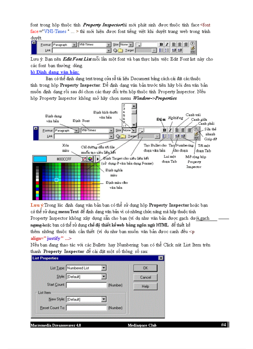 image for page Căn bản về dreamweaver 4 0