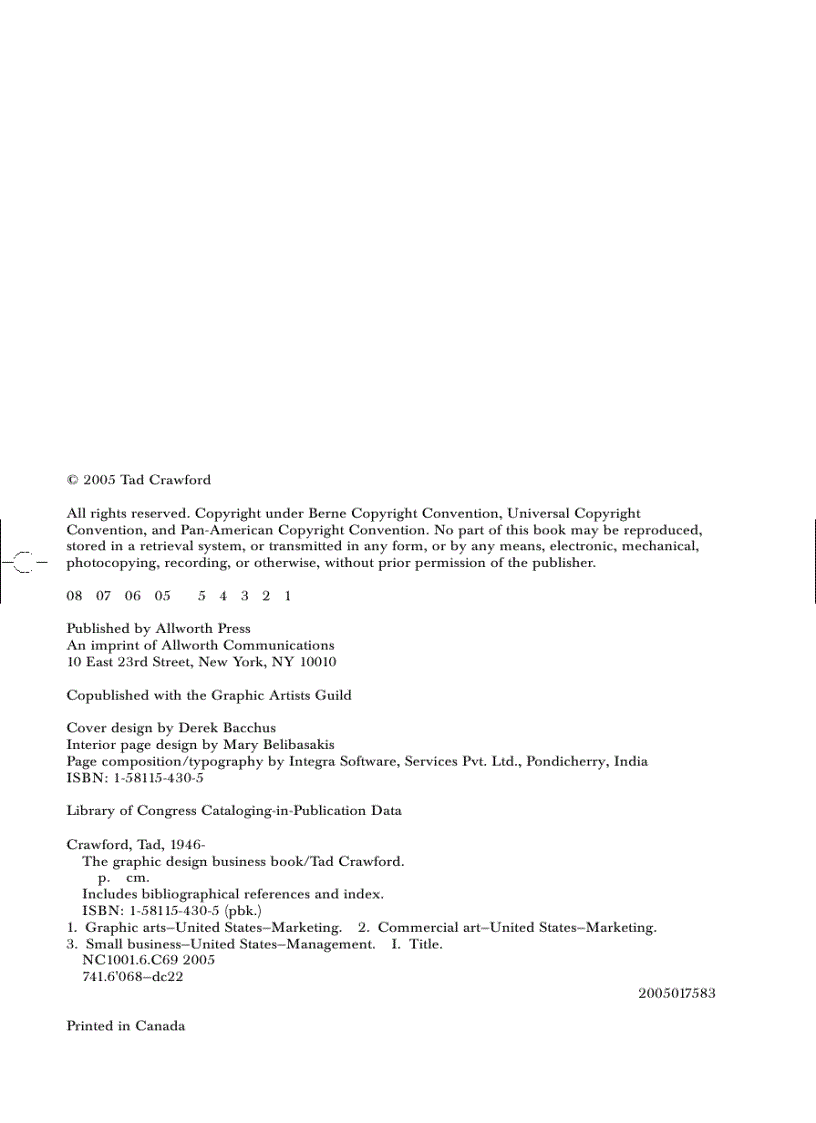 image for page Graphic Design Business Book Ebook