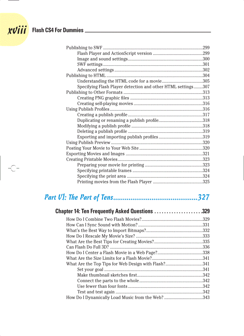 image for page Flash CS4 for Dummies Ebook
