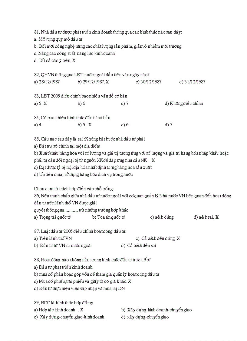 image for page Trắc nghiệm môn Luật Kinh tế phần Phá sản