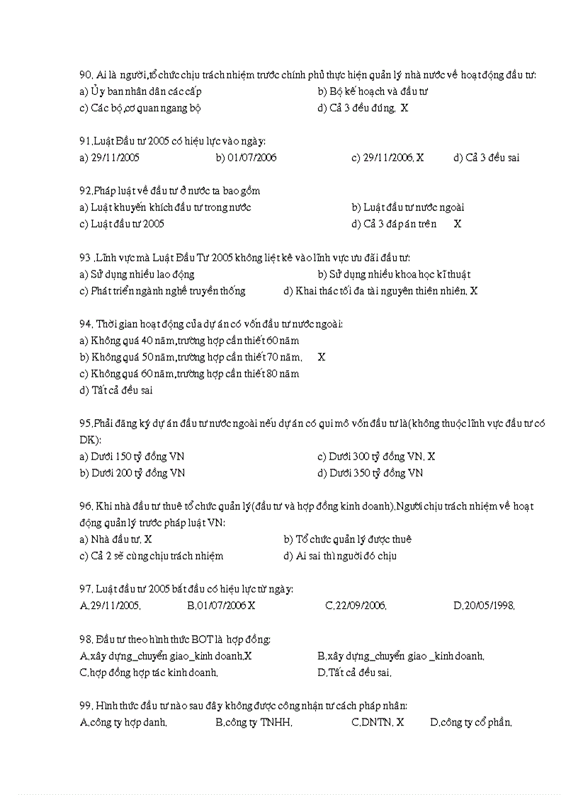 image for page Trắc nghiệm môn Luật Kinh tế phần Phá sản
