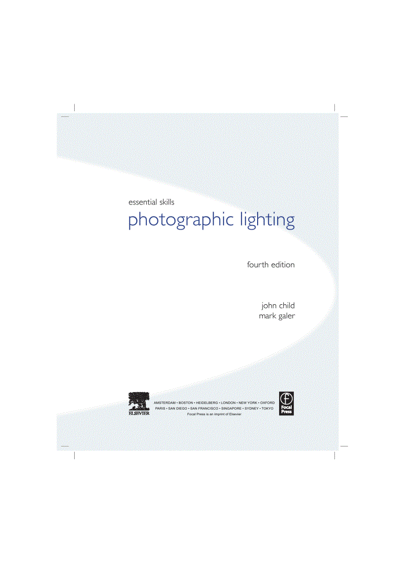 Photographic Lighting essential skills