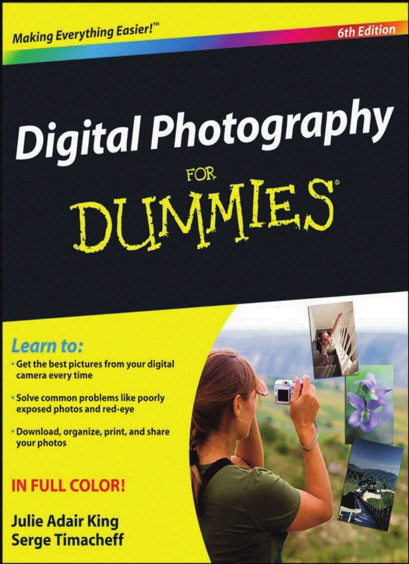 Digital Photography for dummies Ebook