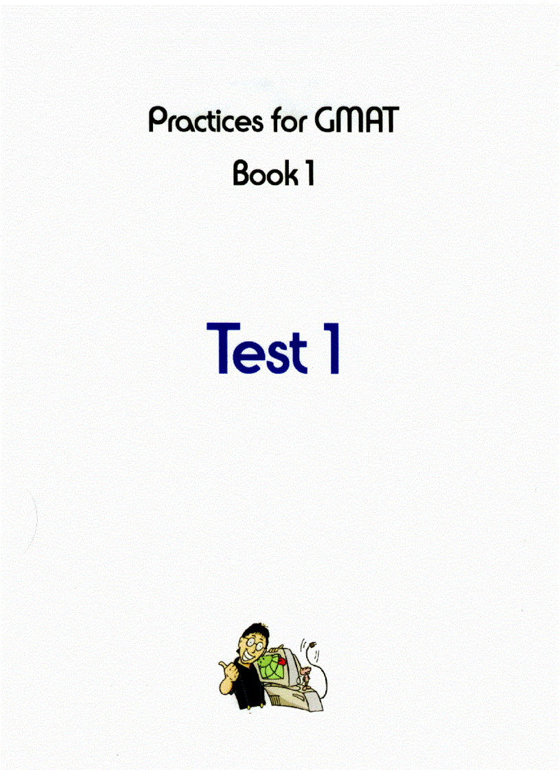 image for page Practices for GMAT
