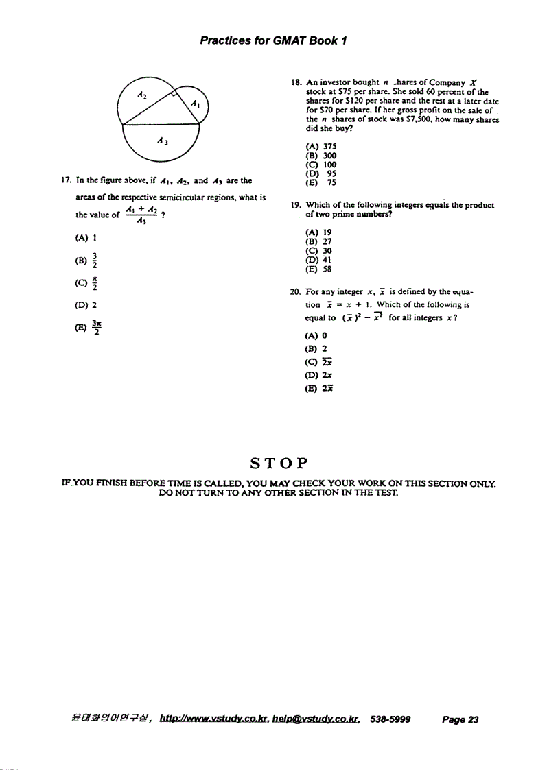 image for page Practices for GMAT