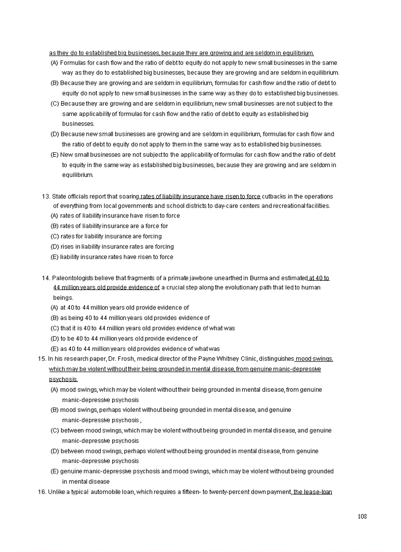 image for page Gmat Official Guide 10th Edition CRITICAL REASONING