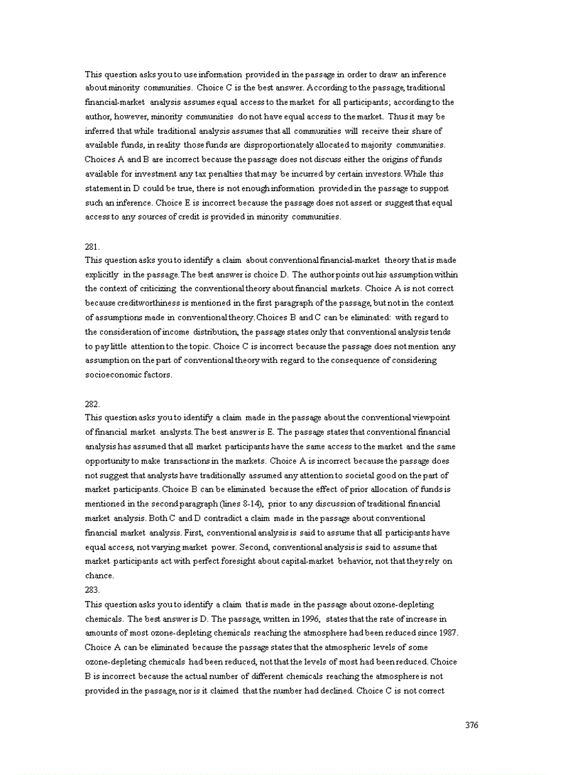 image for page Gmat Official Guide 10th Edition CRITICAL REASONING