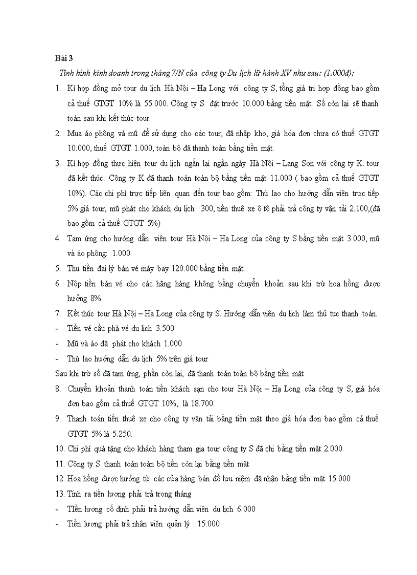 image for page Bài tập tổng hợp kế toán tài chính 2 VFU