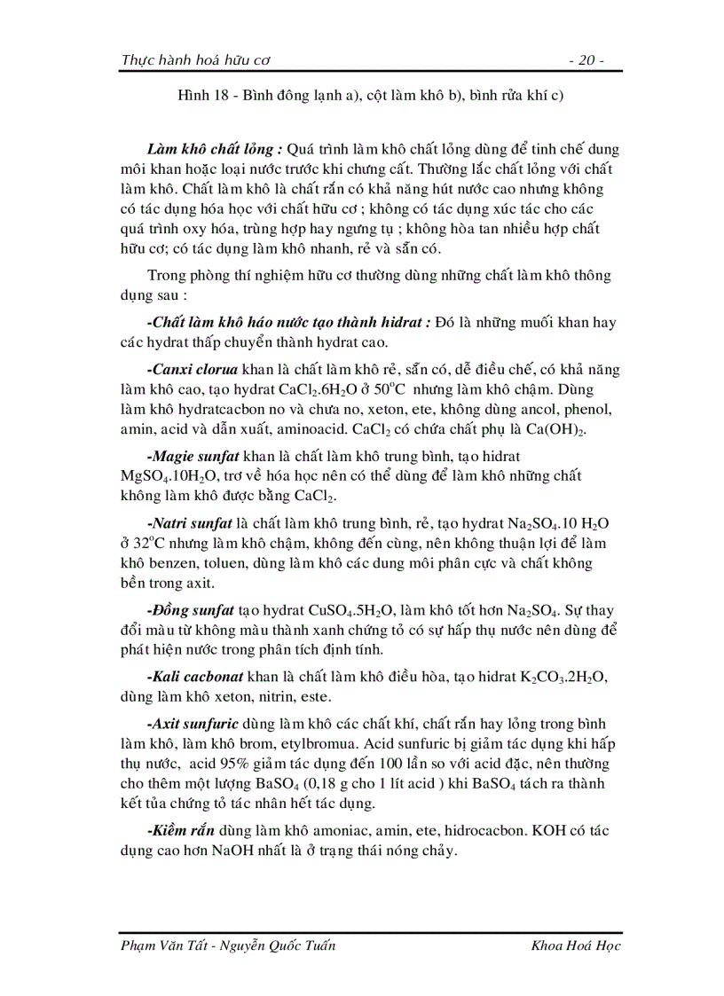 image for page Giáo trình thực hành hóa hữu cơ