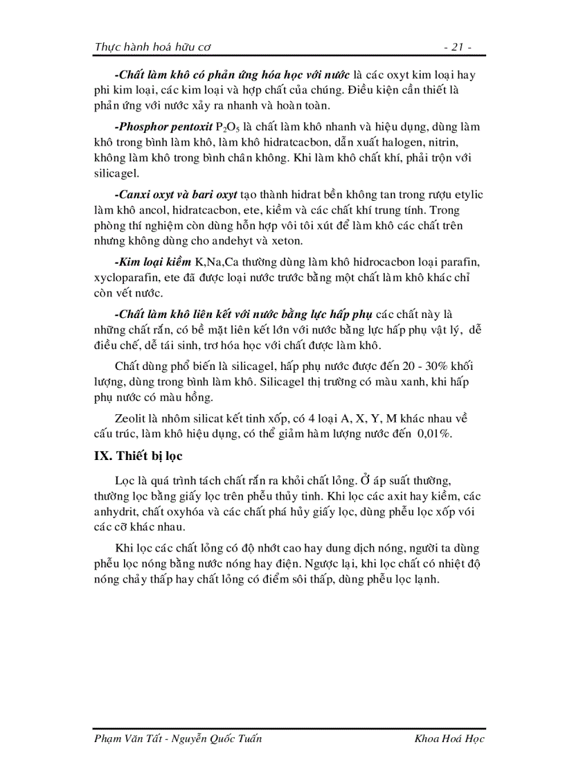 image for page Giáo trình thực hành hóa hữu cơ