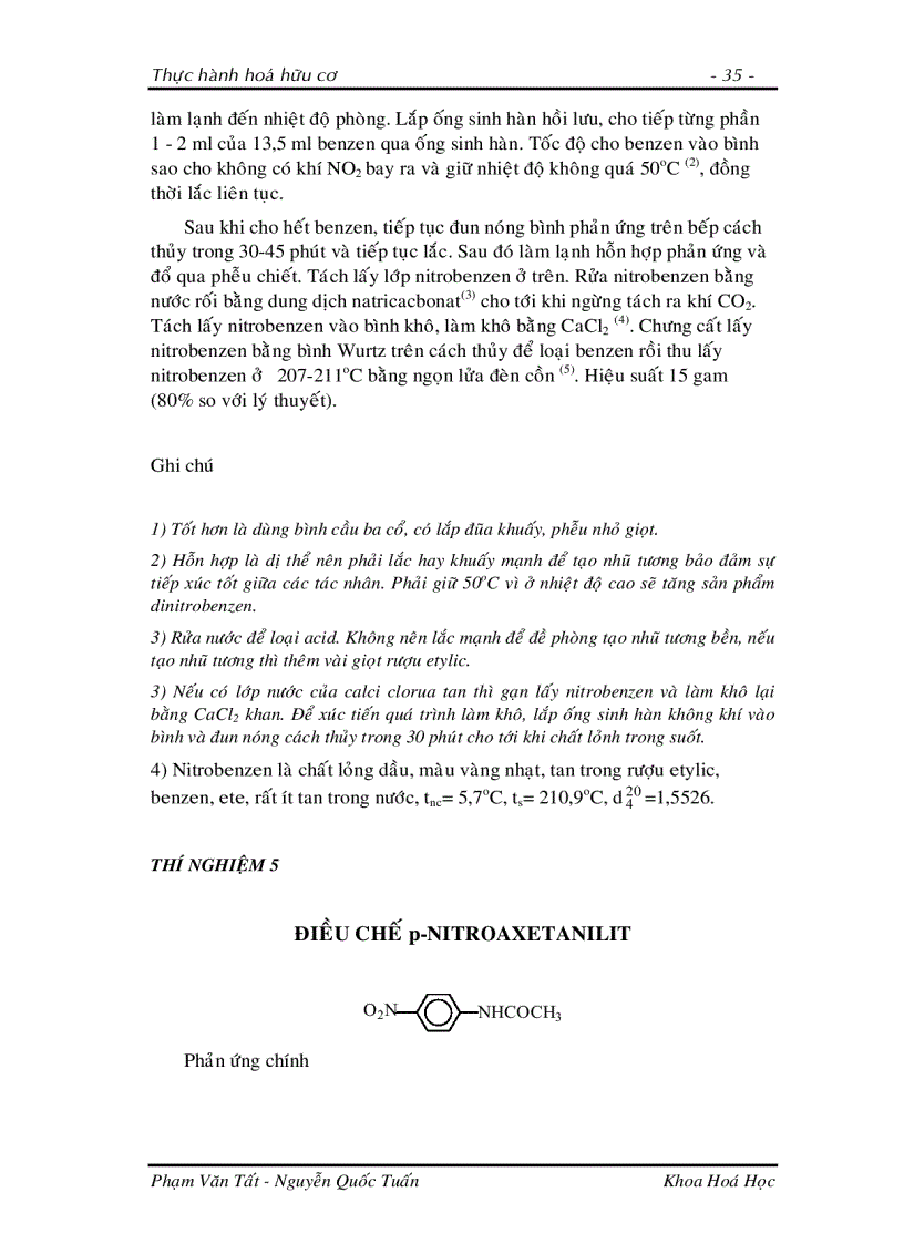 image for page Giáo trình thực hành hóa hữu cơ