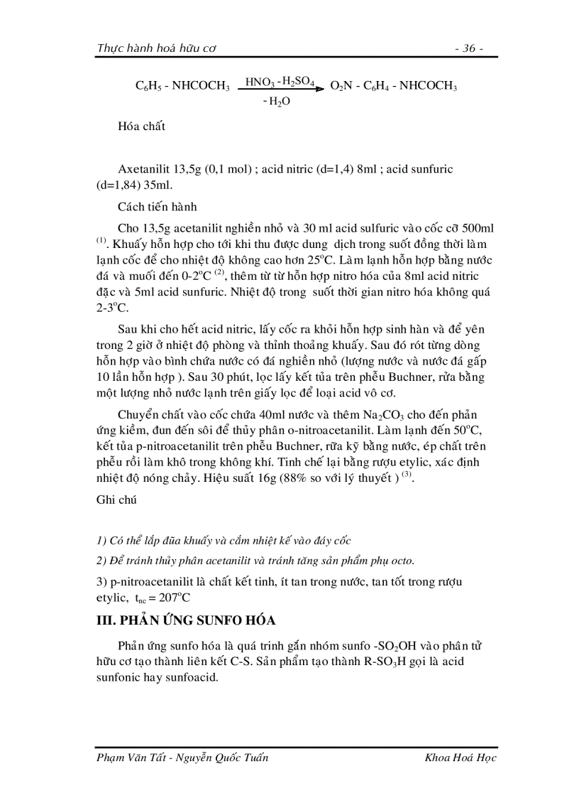 image for page Giáo trình thực hành hóa hữu cơ