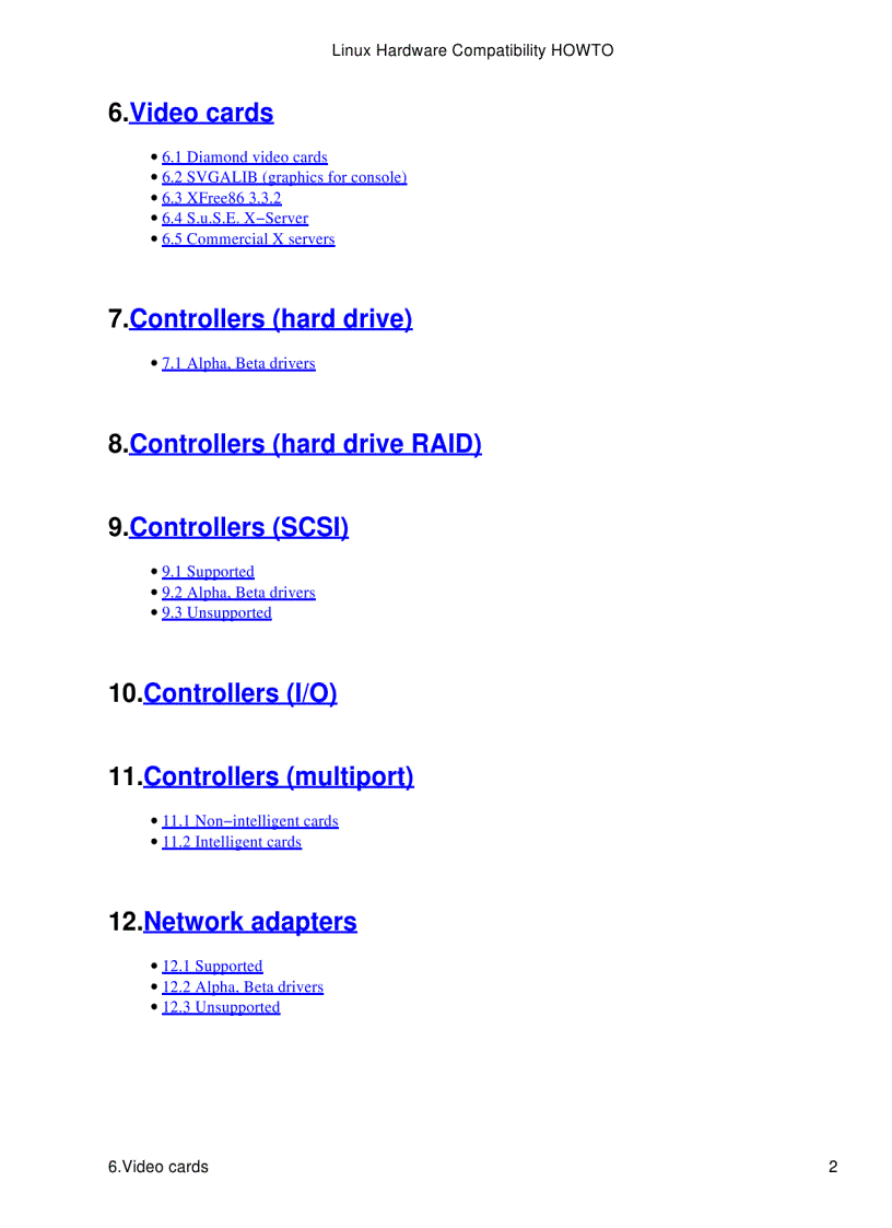 image for page Linux Hardware Compatibility HOWTO