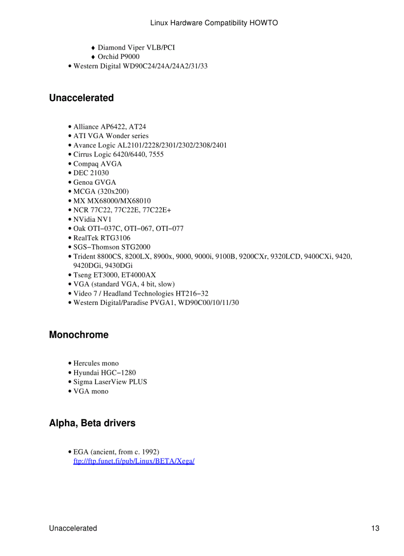 image for page Linux Hardware Compatibility HOWTO